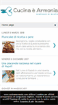 Mobile Screenshot of cucinaearmonia.com